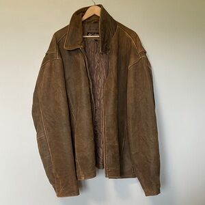 Columbia Men's 100% Genuine Leather Field Jacket